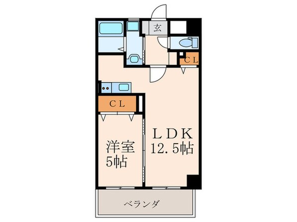 アヴァンセ陣原駅前の物件間取画像